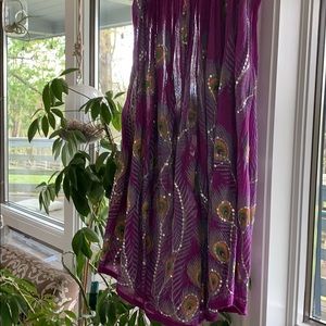 Beautiful hippie boho long skirt